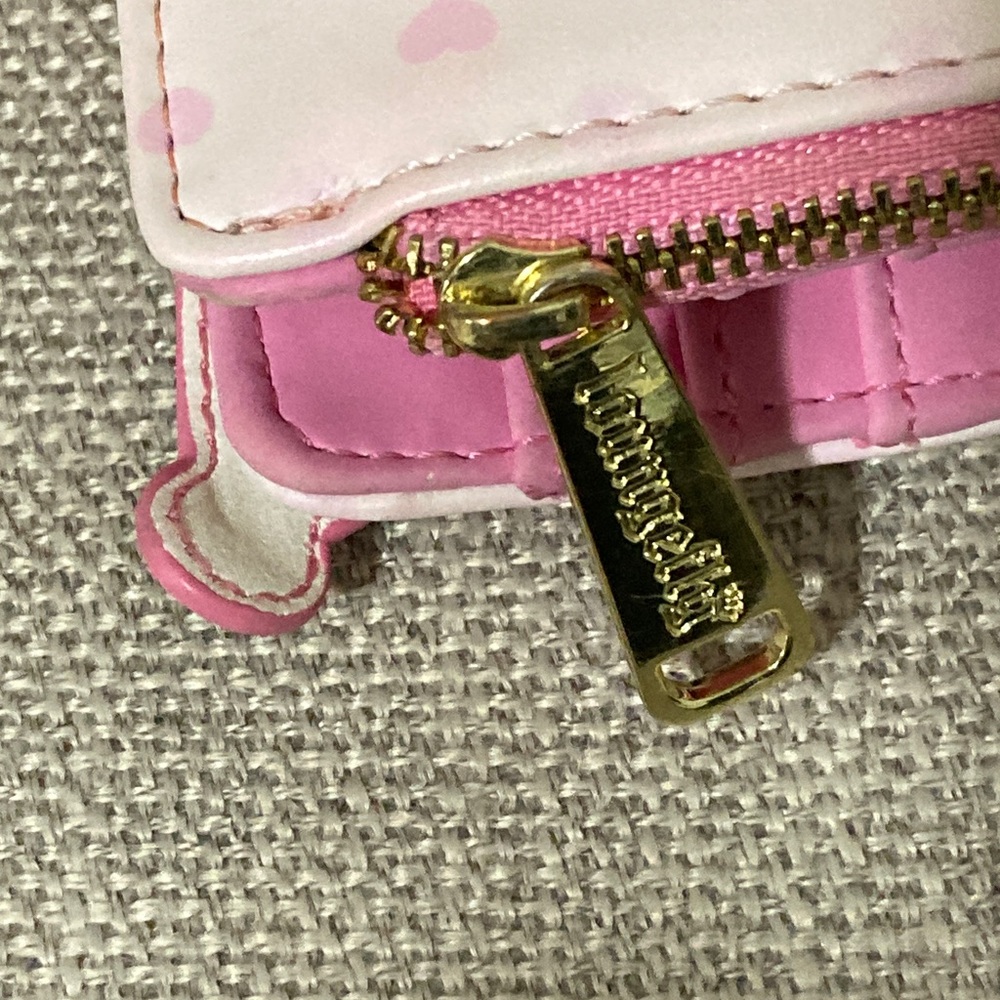 Loungefly My Melody & Kuromi Pink Wallet with Characters and Heart Design - Picture 6 of 6